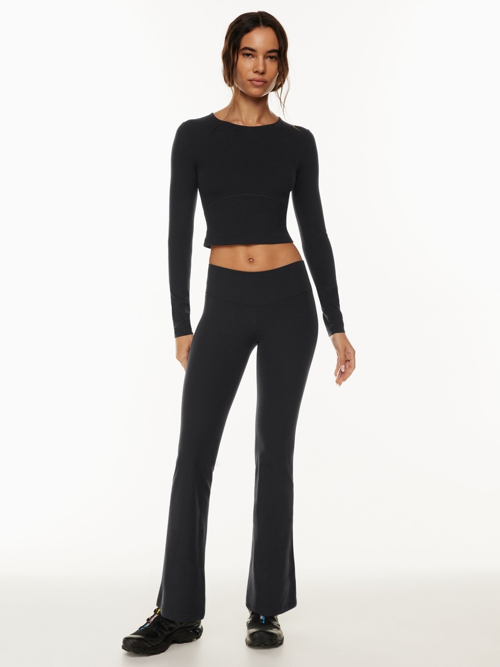 TNA Black Flare Leggings